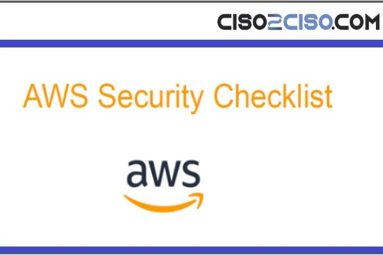 AWS Cloud Security Checklist