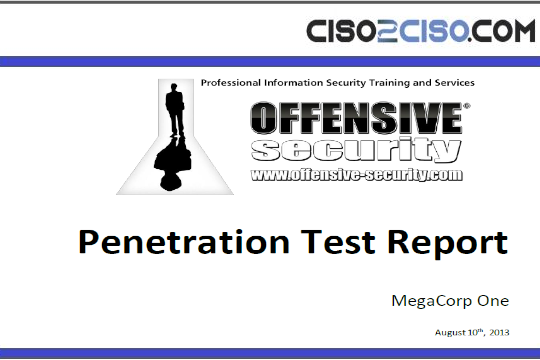 Sample Penetration Test Report