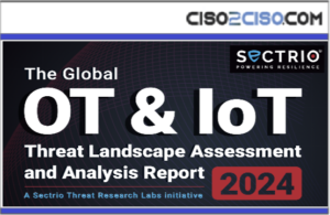 The Global OT & IoT Threat Landscape Assessment and Analysis rEPORT 2024 by Sectrio Threat Research Lab Initiative.
