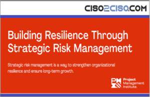 Building Resilience Through Strategic Risk Management