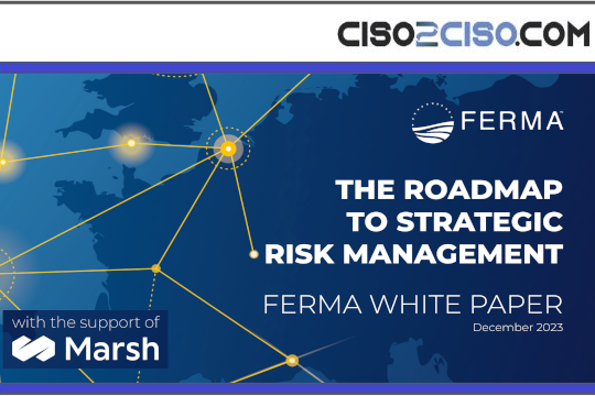 THE ROADMAP TO STRATEGIC RISK MANAGEMENT