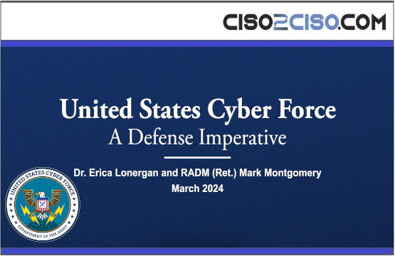 United States Cyber Force – A Defense Imperative