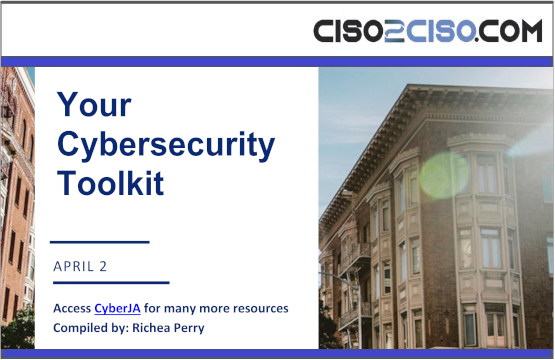 Your Cybersecurity Toolkit