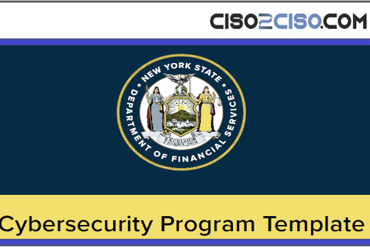 Cybersecurity Program Template A resource to help individual licensees and individually owned businesses develop a cybersecurity program as required by New York State’s Cybersecurity Regulation 23 NYCRR Part 500