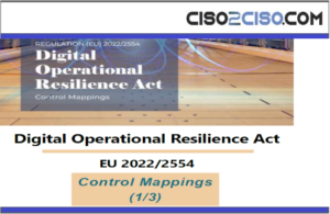 Digital Operational Resilience Act – Control Mappings