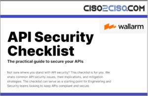 API Security Checklist