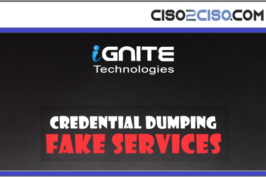 CREDENTIAL DUMPING FAKE SERVICES