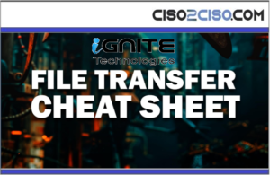 FILE TRANSFER CHEAT SHEET