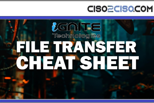 FILE TRANSFER CHEAT SHEET