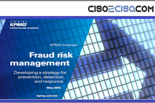 Fraud risk management