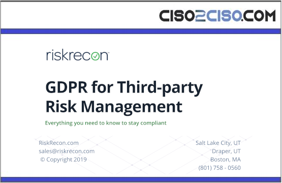 GDPR for Third-party Risk Management