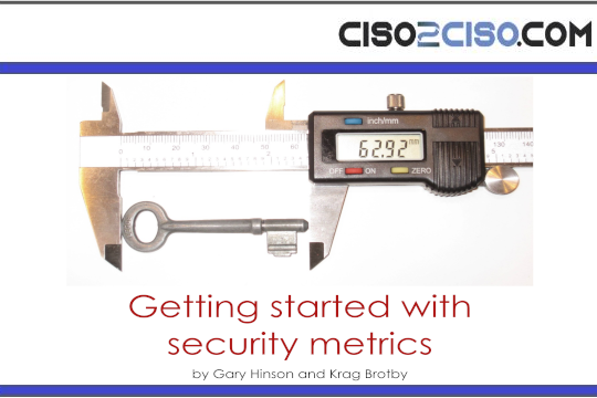 Getting started withsecurity metrics