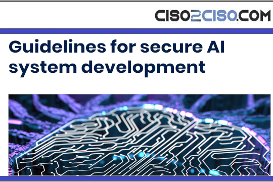 Guidelines for secure AI system development