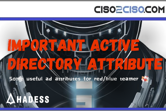 Important Active Directory Attribute