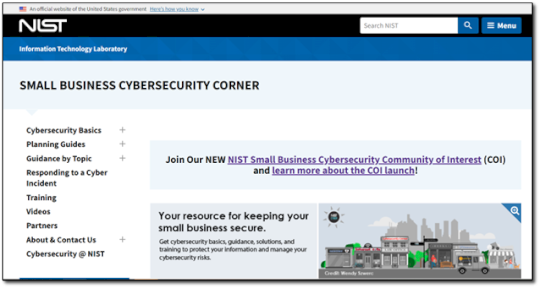 Small Business is a Big Priority: NIST Expands Outreach to the Small Business Community – Source:www.nist.gov