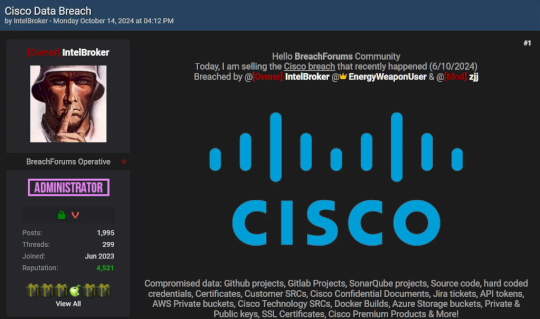 Cisco states that data published on cybercrime forum was taken from public-facing DevHub environment – Source: securityaffairs.com