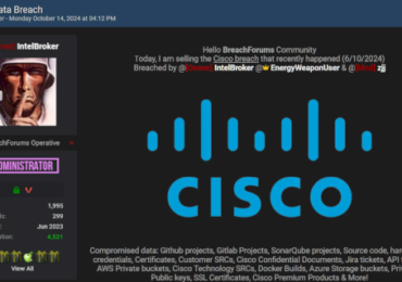 Cisco states that data published on cybercrime forum was taken from public-facing DevHub environment – Source: securityaffairs.com