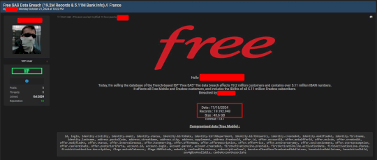 France’s second-largest telecoms provider Free suffered a cyber attack – Source: securityaffairs.com