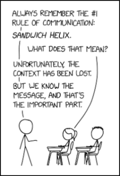 Randall Munroe’s XKCD ‘Sandwich Helix’ – Source: securityboulevard.com