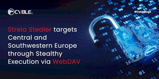 Strela Stealer targets Central and Southwestern Europe through Stealthy Execution via WebDAV – Source:cyble.com