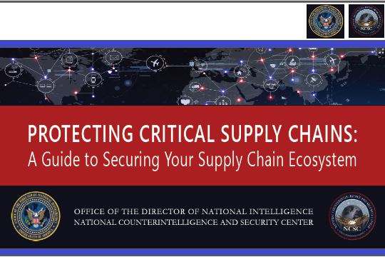 Protecting Critical Supply Chains – A Guide to Securing your Supply Chain Ecosystem