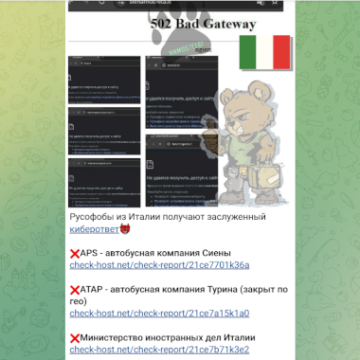 Pro-Russia group NoName targeted the websites of Italian airports – Source: securityaffairs.com