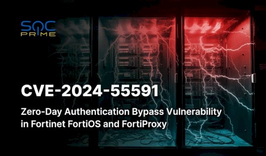 CVE-2024-55591 Detection: Critical Zero-Day Vulnerability in Fortinet FortiOS and FortiProxy Actively Exploited in the Wild – Source: socprime.com