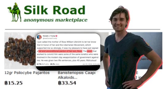 Trump Pardons Silk Road Founder Ross Ulbricht, Calls Prosecutors ‘Scum’ – Source:hackread.com