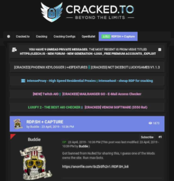 Who’s Behind the Seized Forums ‘Cracked’ & ‘Nulled’? – Source: krebsonsecurity.com