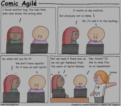 Comic Agilé – Luxshan Ratnaravi, Mikkel Noe-Nygaard – #325 – Fixing the Bug – Source: securityboulevard.com