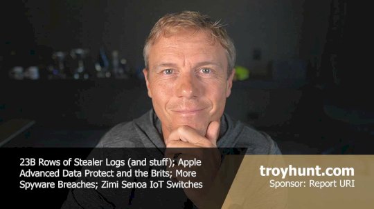 Weekly Update 441 – Source: www.troyhunt.com