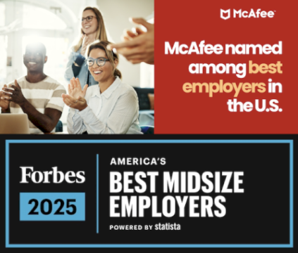 McAfee Named One of America’s Best Employers by Forbes – Source:www.mcafee.com