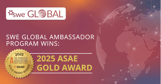 SWE’s Global Ambassador Program Receives 2025 Power of Associations Gold Award