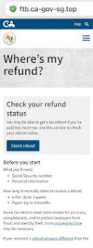 California Tax Refund Mobile Phish – Source: securityboulevard.com