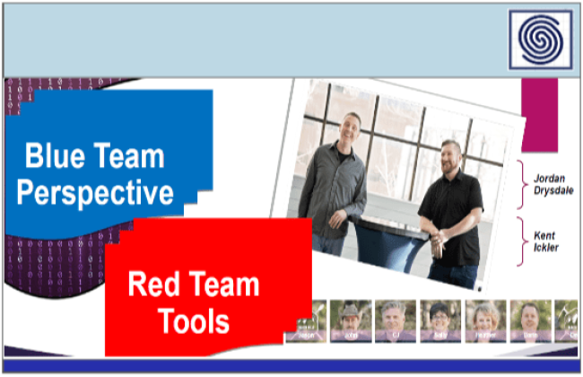 Blue Team Perspective & Red Team Tools by Black Hills Information Security - BHinfoSecurity