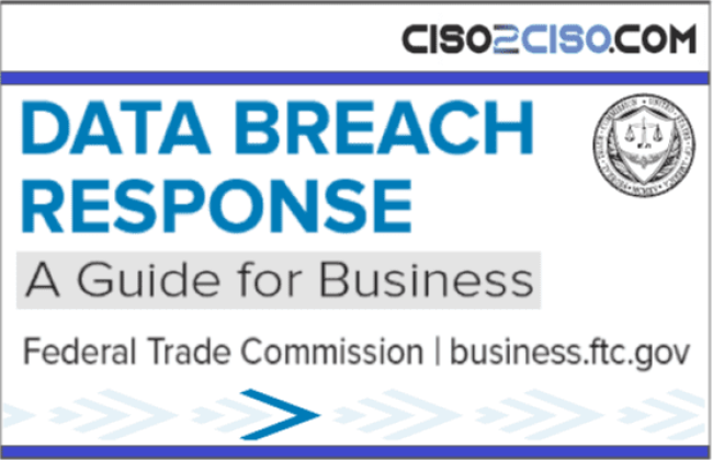 Data Breach Response - A Guide for Business by Federal Trade Commission - business.ftc.gov