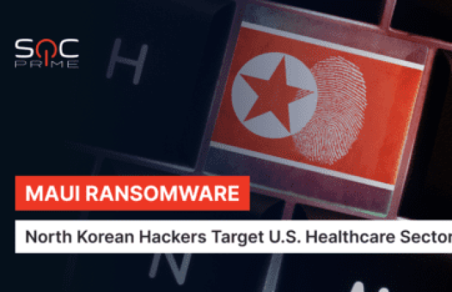 Maui Ransomware Detection: Novel Threat Targeting U.S. Healthcare and Public Health Sector