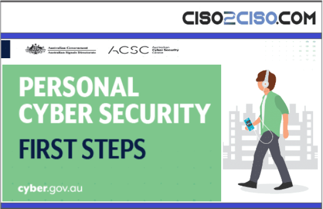 Personal Cyber Security First Steps by ACSC