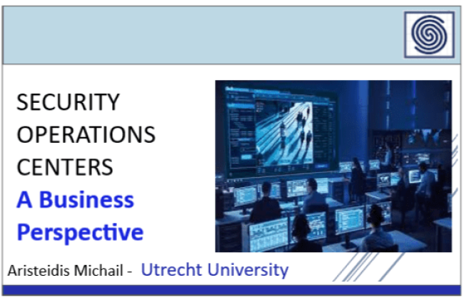 Security Operations Center - A Business Perspective by Aristeidis Michail