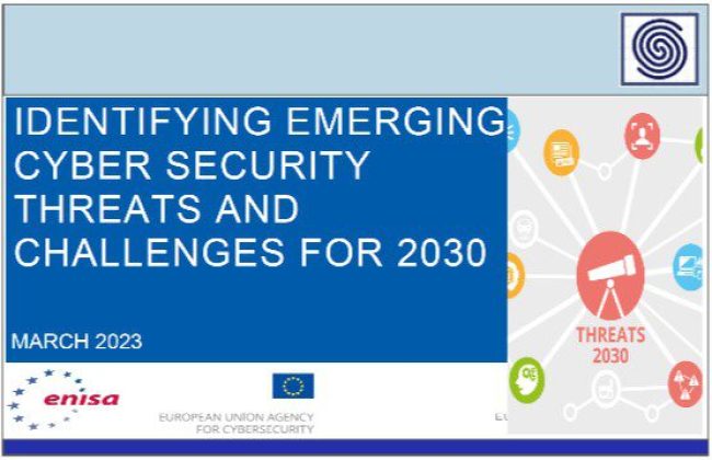 To achieve this goal, ENISA has applied its methodological framework grounded in foresight